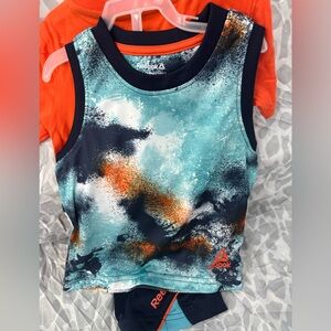 Reebok boys 3 pc short set
